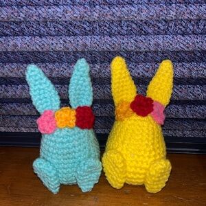 Crochet Bunny Decor